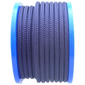 Scotta blu navy (Ø 10 mm) su bobina, venduta al metro per la tecnologia nautica.