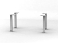 Füsse-Set mit Schrauben 4 Stk.