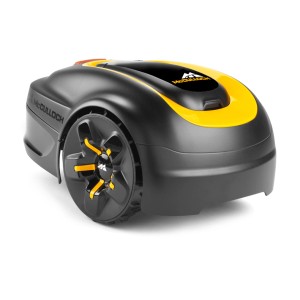 McCulloch ROB S600 robot tagliaerba, robot rasaerba nero/giallo per prati fino a 600 m².