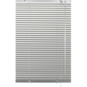 Gardinia Tenda veneziana in alluminio, 100x240 cm, argento. Protezione solare e privacy per finestre.