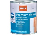 OBI Premium-Vorlack matt Weiss 2 l