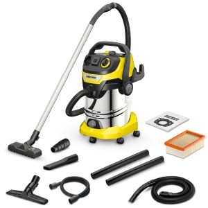 Aspirateur eau et poussière Kärcher WD 6 P S V-30/8/22/T Renovation avec accessoires.