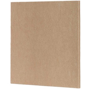 Feltro autoadesivo per parquet, 200x200mm, per la protezione individuale di pavimenti delicati.