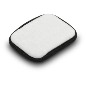 Éponge de nettoyage Gyeon Q²M ScrubPad EVO pour l'entretien auto, blanc/noir.