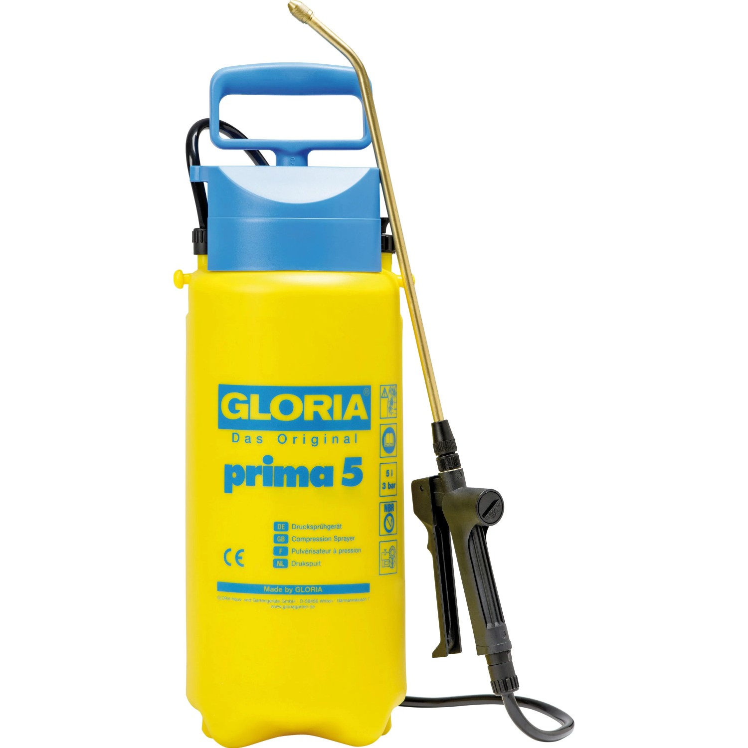 Nebulizzatore Mesto 3132CP 360° per Agenti Acidi e Pulizia - 1.5L