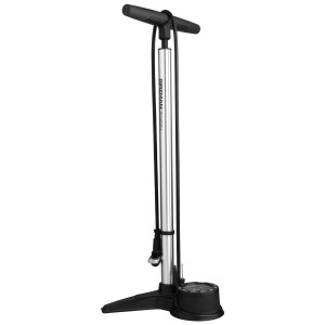 Birzman The Pump Halo Standpumpe aus Aluminium für Presta-, Schrader- und Dunlopventile. Inkl. Ballnadeln.