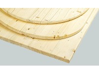 OBI Tischplatte Fichte 120 x 80 cm / Stärke 28 mm