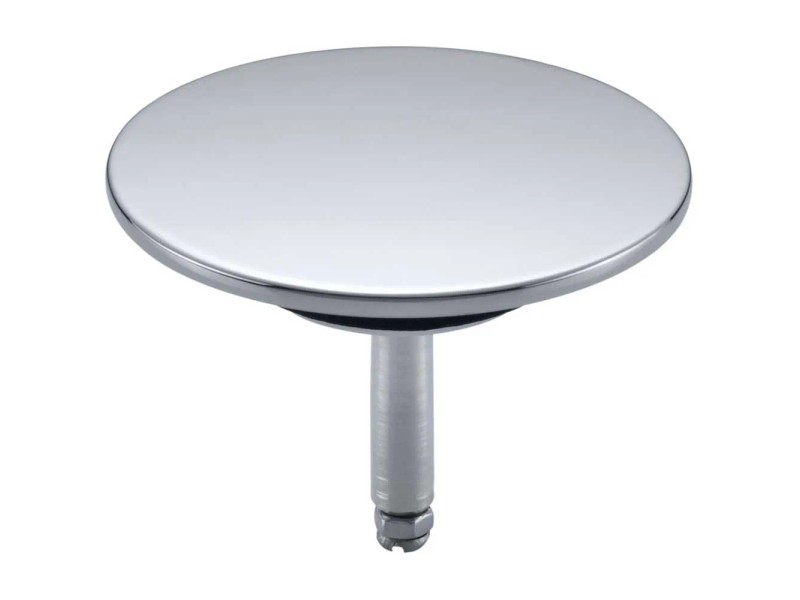 Geberit Accessori - Set di scarico per vasca da bagno, con tappo per valvola di scarico, cromo 150.017.00.1