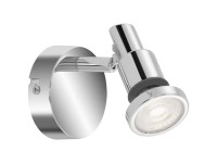 Briloner Faretto LED bagno Flamo Cromo 1 x GU10 / 4 W