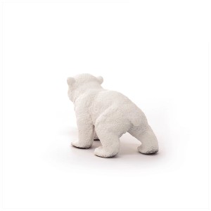 Schleich Eisbär Junges, laufend, aus der Wild Life Serie. Detailgetreue Spielfigur aus Kunststoff.