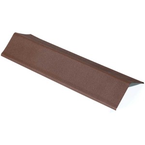 Angle de rive Onduline pour plaques bitumées Base brun 100 cm