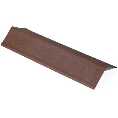 Onduline Giebelwink für Base-Bitumenwellplatten Braun 100 cm