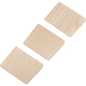Cunei in legno LUX Classic, 3 pezzi, per fissare le asce. Accessori per una presa sicura.