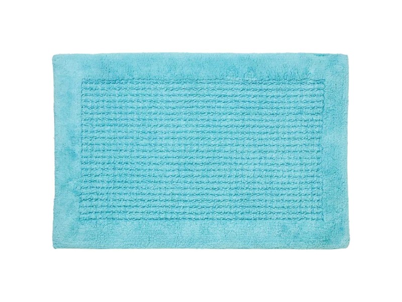 Tappeto da bagno scendidoccia 45 x 65 cm in cotone nero