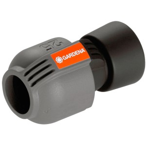 Raccord Gardena 25 mm x 25 mm avec filetage femelle pour systèmes d'arrosage.