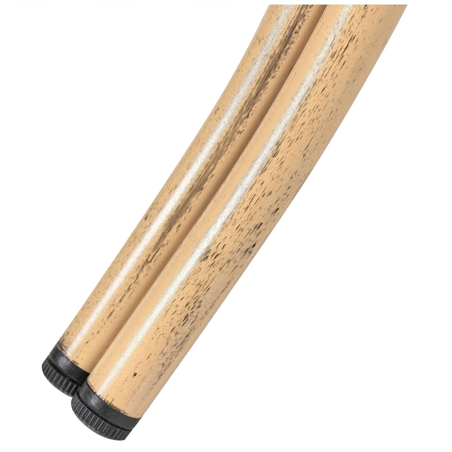 Beliani Tavolino da esterno Rifreddo in rattan PE color naturale Ø 70 x ...