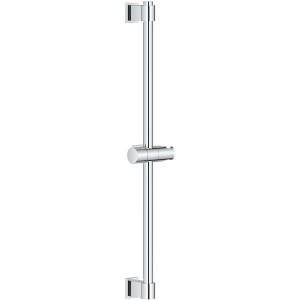 Asta doccia Grohe Vitalio Universal, 600 mm, cromata, con supporto regolabile.