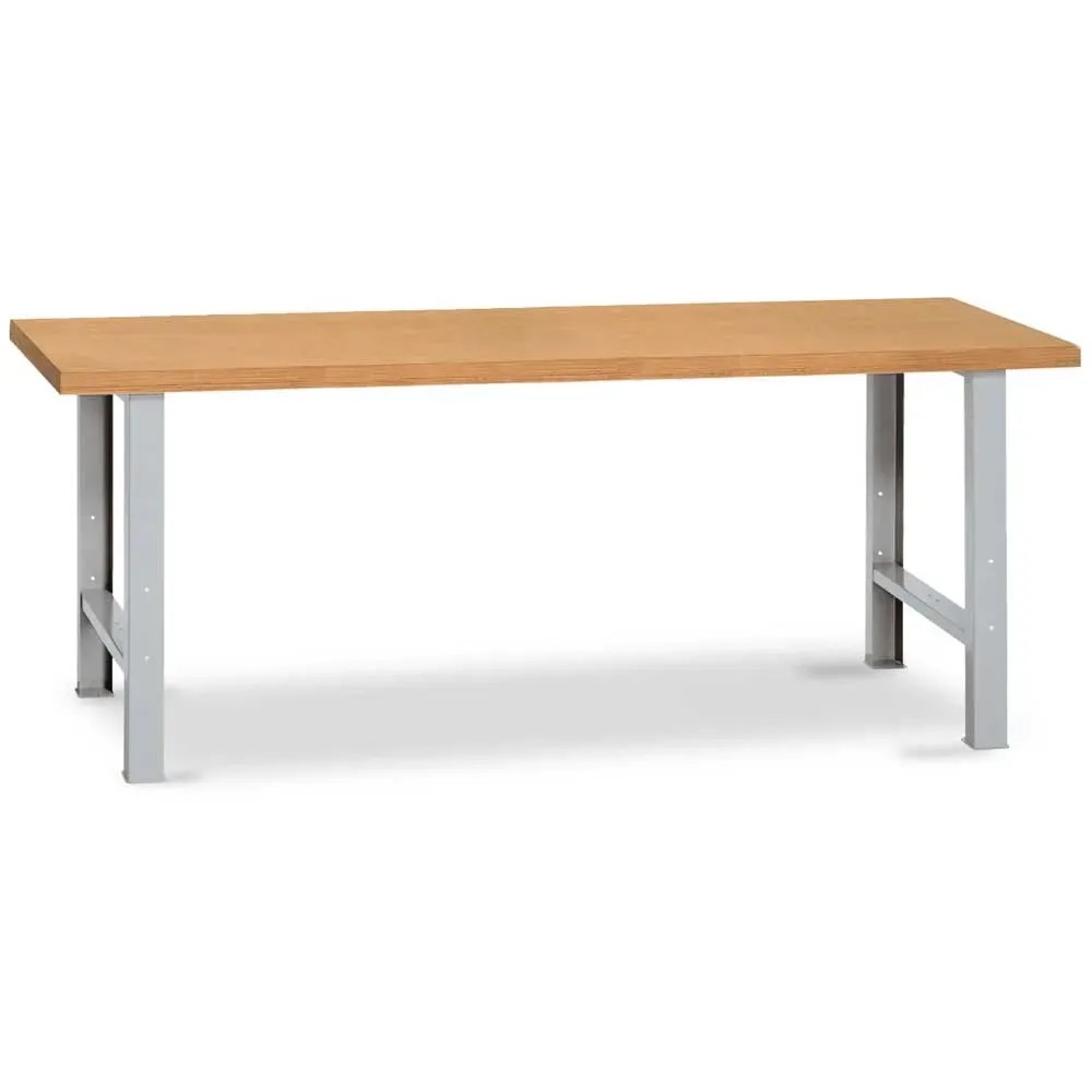 Relaxdays Werkbank 600 Kg – 141 X 61 X 91 Cm, 2 Verstellbare Ebenen, Stahl/MDF, Grün – Für Werkstatt, Garage & Keller