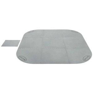 Kit de dalles de protection Bestway Lay-Z-Spa, 9 dalles et tapis pour pompe, 216x216 cm.