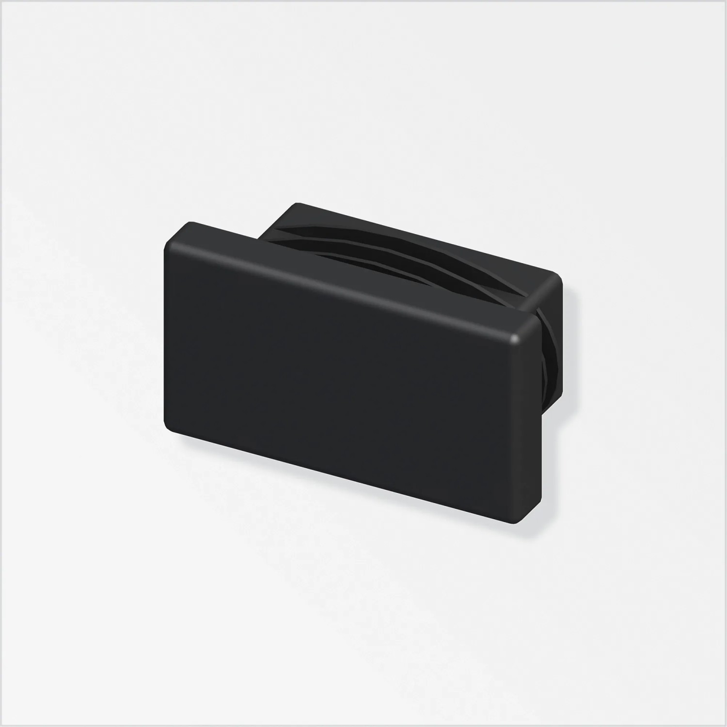 EMFA Tappo Terminale per Tubo Quadrato 50x50 mm Bianco