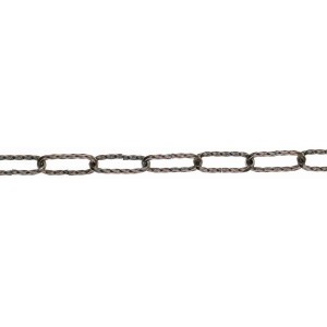Zierkette aus Stahl, Ø 3,5 mm, Meterware für Bootstechnik.