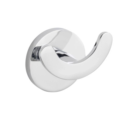 Wenko Wandhaken Duo Isera UV-Loc® Zinkdruckguss Silber matt