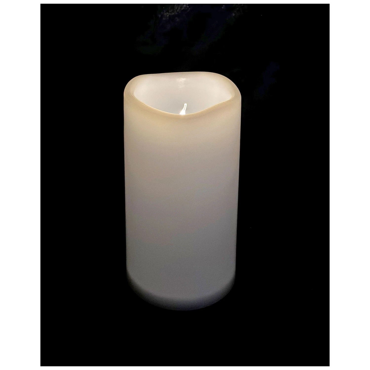 LED-Solarkerze Kunststoff Outdoor Ø 10 cm / Höhe 19,5 cm kaufen bei OBI
