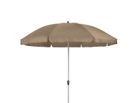 Doppler Marktschirm mit Handöffner Greige Ø 185 cm
