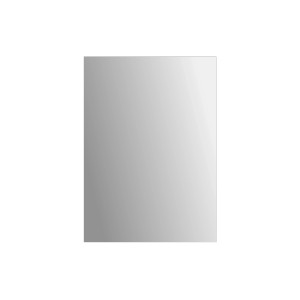 Specchio rettangolare Jump in cristallo, 50x70 cm, per bagno e WC.