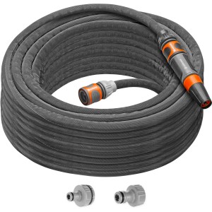 Set tubo da giardino Gardena Liano Life, 20 m, con spruzzatore e accessori per l'irrigazione del giardino.