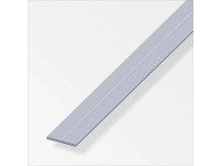Combitech Flachstange Aluminium blank 23,5 mm x 1 m