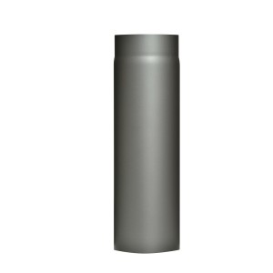 Tuyau de poêle Firefix, emboîté, gris foncé, Ø 150 x 500 mm, pour cheminée et poêle.
