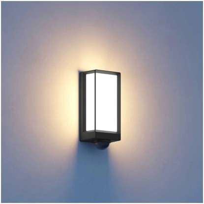 Steinel LED-Wandleuchte L 42 SC Anthrazit mit Sensor 13 W / 1'010 lm