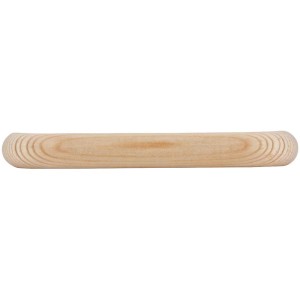 Maniglia per mobili Siro S113, pino grezzo, interasse 96 mm, finitura naturale.