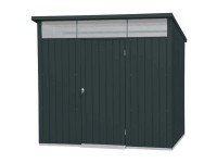 Duramax Metall-Gerätehaus 2,5 x 2 m Grau