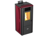 Ecofox Pelletofen Andromeda Bordeaux 9,7 kW