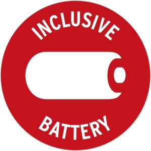 Symbole : Pile incluse pour le détecteur de fumée Brennenstuhl RM C 9010.