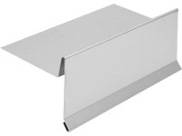 Ortblech ohne Wasserfalz Zuschnitt Aluminium Natur 250 mm x 1 m