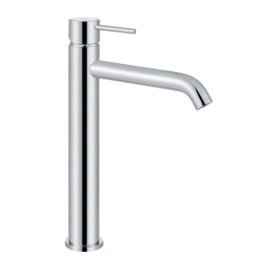 Miscelatore lavabo baliv WT-651 cromato, miscelatore monocomando alto per lavabi.
