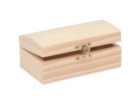 Barock-Kassette Kiefer FSC® 14 x 8 x 6,3 cm