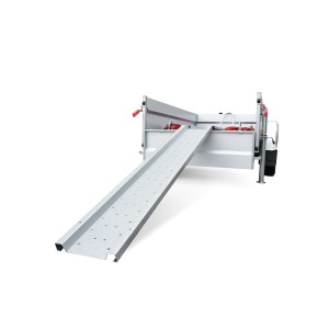 Set trasporto moto Stema per rimorchio Variolux 750/850 con rampa e supporti.