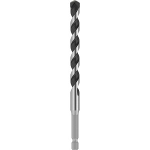 Punta per piastrelle Bosch Pro Hex-5, diametro 10 mm, colore argento.