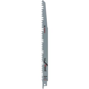 Lame de scie sabre Bosch Pro S 1531 L, lot de 2, pour bois et bois de chauffage
