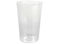Doublure de pot Lucas Transparent Ø 15 cm / hauteur 22 cm
