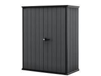 Keter Gartenschrank Cortina Alto Graphite 170 x 140 x 74 cm