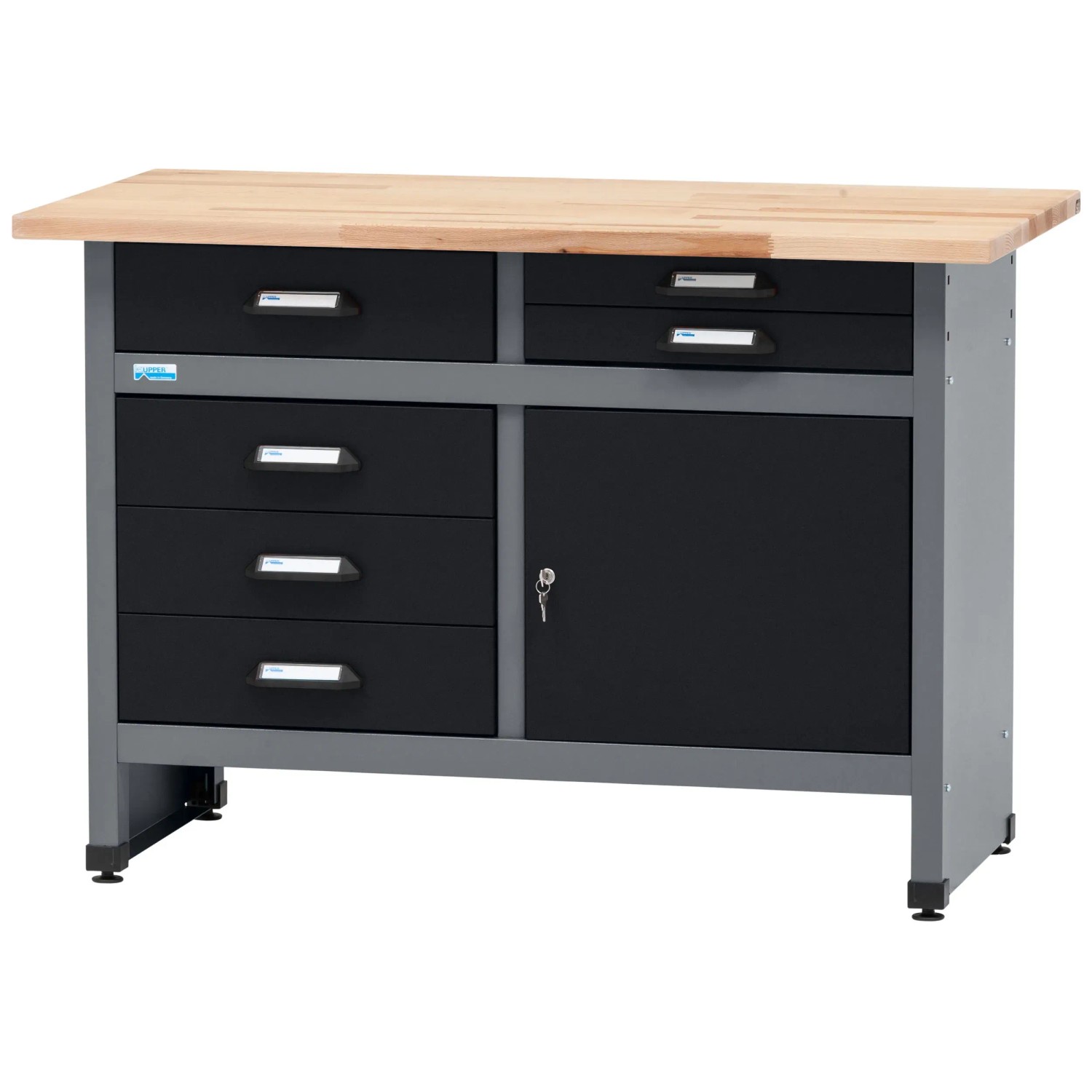 k-pper-werkbank-modell-12240-schwarz-hellgrau-hxbxt-84-x-120-x-60-cm