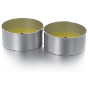 Balthasar Outdoorkerze Mini Duo Gelb, 2er-Set Duftkerzen mit Citronella für den Outdoor-Bereich.
