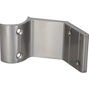 Support de main courante en aluminium pour main courante en bois de 40 mm, pour montage mural.