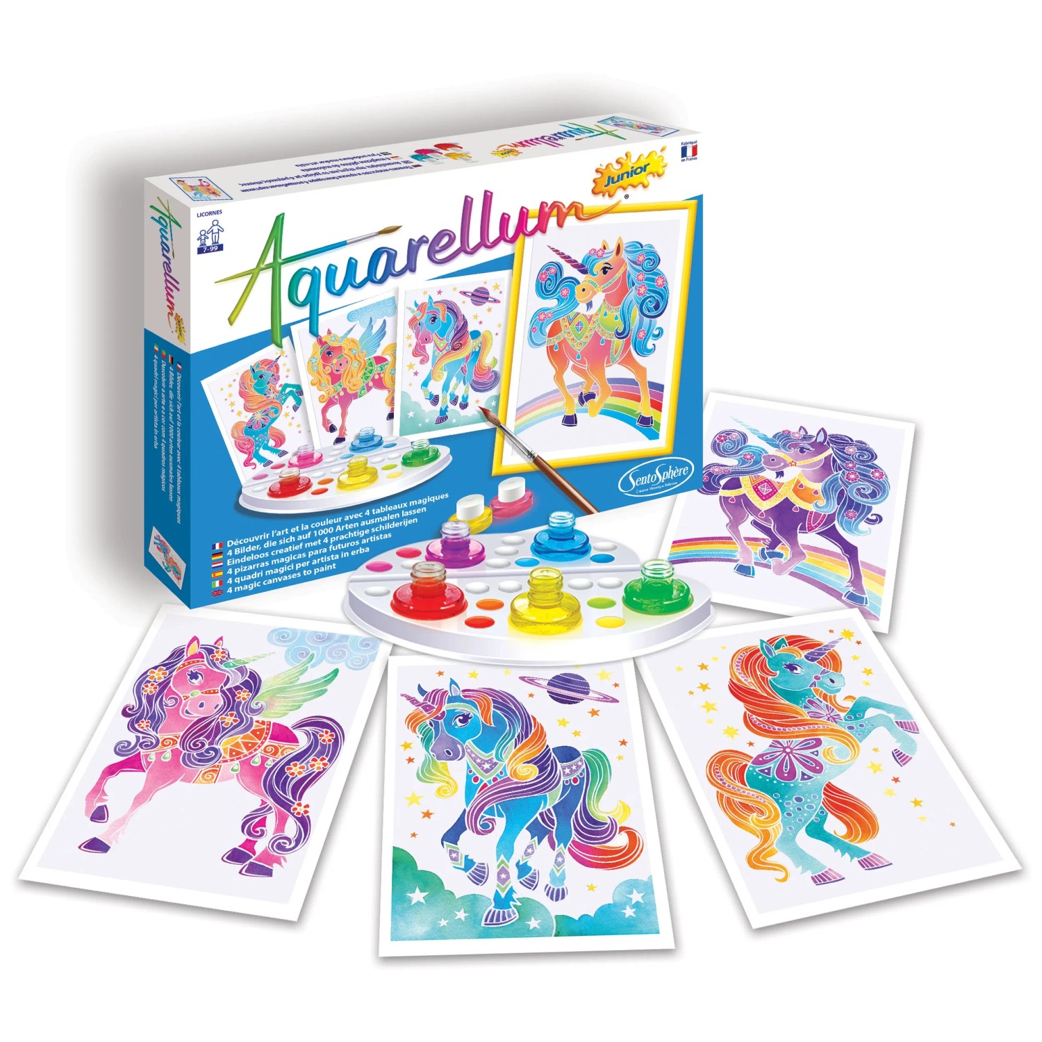 Jeu créatif DIY Sablimage Licornes Jeu créatif DIY Sablimage Licornes