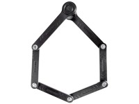 Kryptonite Keeper 585 Faltschloss Schwarz Länge 850 mm / Ø 5 mm